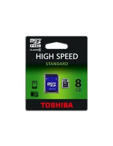 Carte SD Toshiba 8GO +ADP