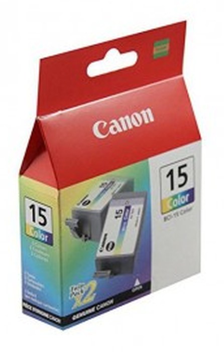 Cartouche Canon Couleur BCI-15Clr (x2)