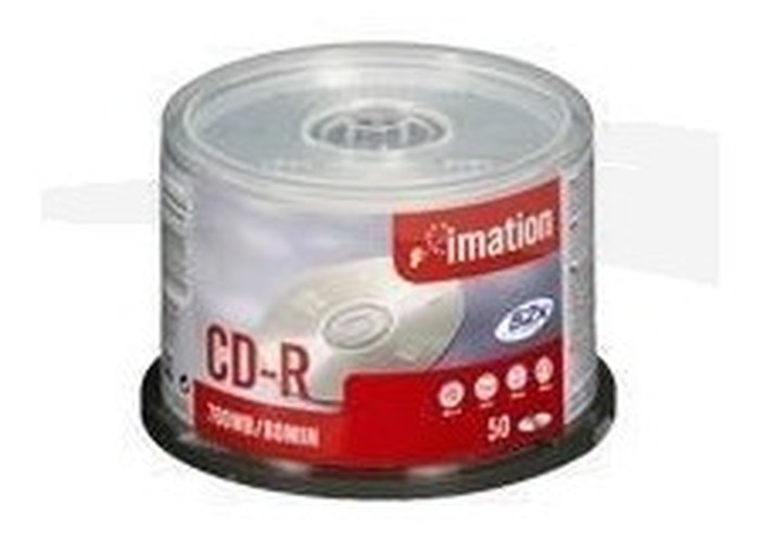 CD-R IMATION - 52 X RECORDABLES 700 MB - BOÎTE DE 10 CD