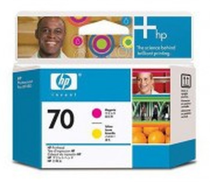 HP 70 Magenta and Yellow Printhead (C9406A)