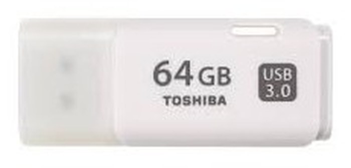 Clé Toshiba TransMemory U301 64 Go - Blanc - usb 3.0