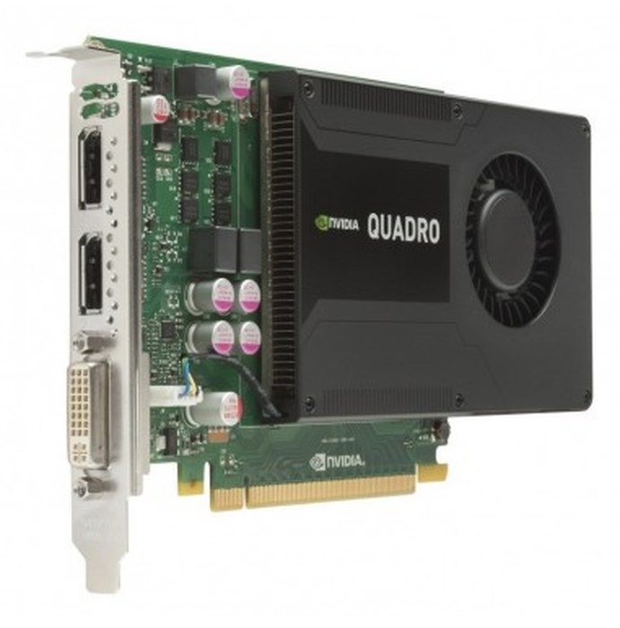 Carte graphique DL-DVI+2xDP NVIDIA Quadro K2000 2 Go (C2J93AA)