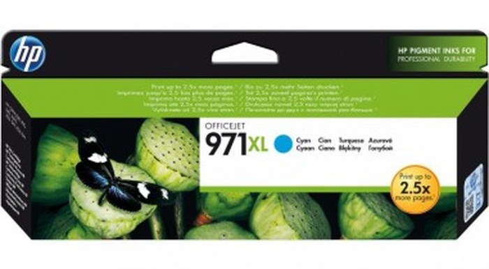 Cartouche d'encre cyan XL HP 971 (CN626AE)