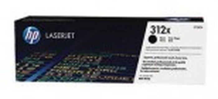HP 312X High Yield Black Toner Cartridge (CF380X)