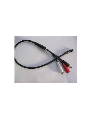 Mini microphone cable voix