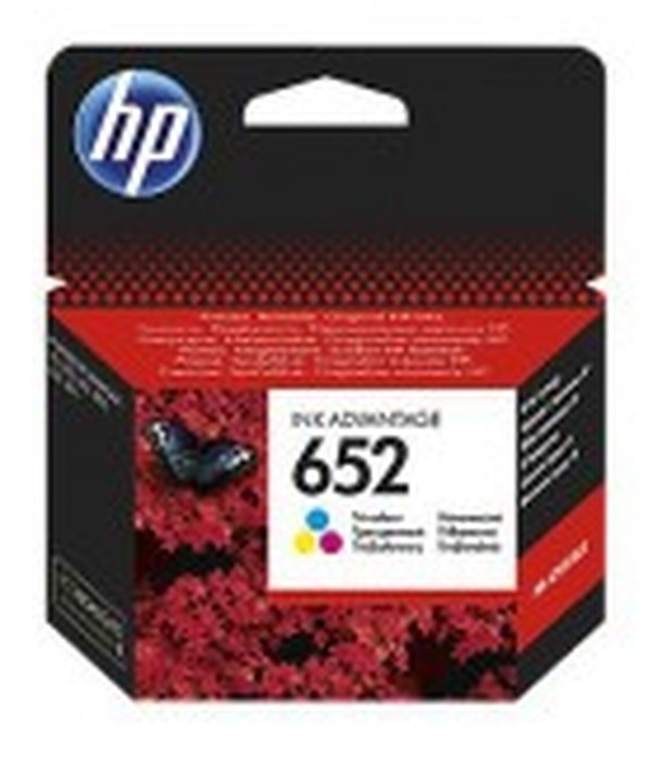 HP 652 Tri-color Ink Cartridge (F6V24AE)