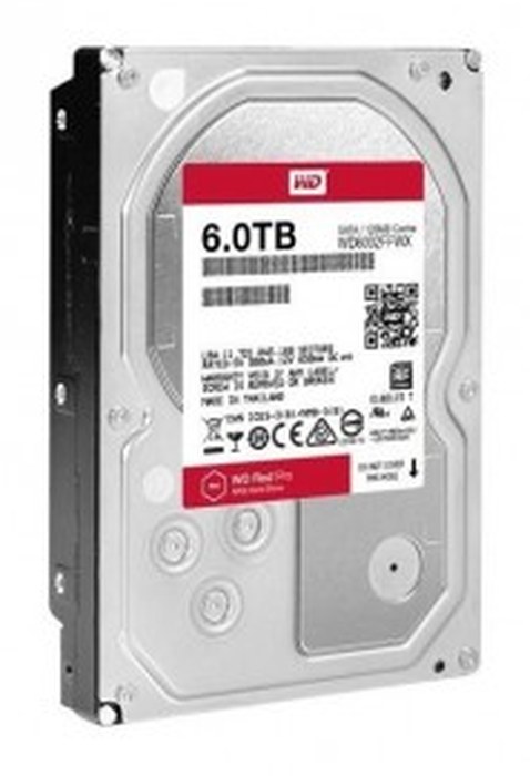 WD6002FFWX Red Pro 6 TB NAS Hard Drive 6TB