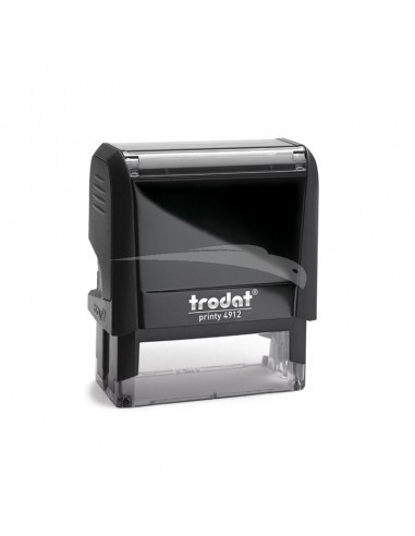Cachet Personnalisable TRODAT 4912 format empreinte 47 mm x 18 mm 3 lignes