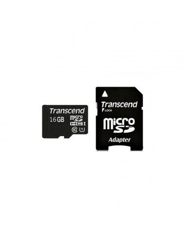 TRANSCEND 16GB MICROSDHC CLASS 10 (TS16GUSDU1)
