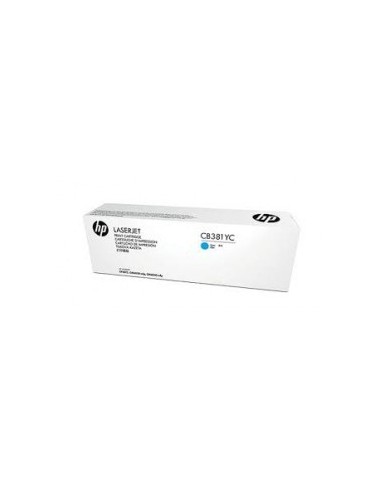 HP CB381YC Cyan Optimized Contract Original LaserJet Toner Cartridge
