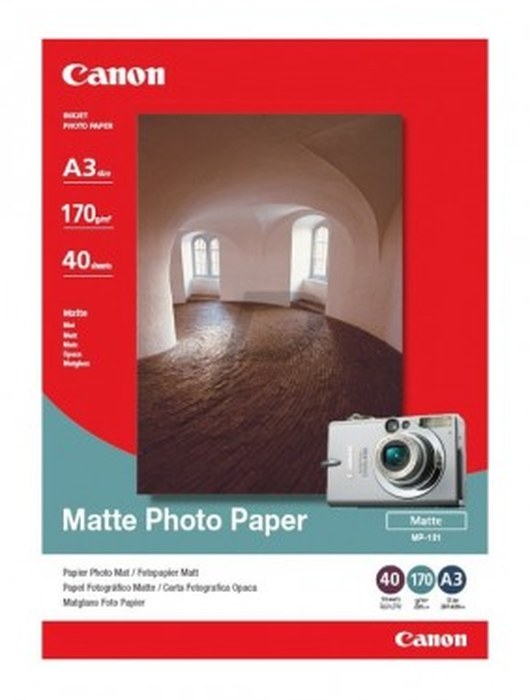 Papier Photos Canon MP-101 - 40 feuilles A3 de 170 g/m² (7981A008AC)