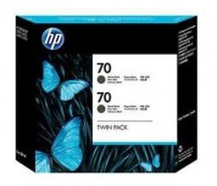 HP 70 2-pack 130-ml Matte Black Ink Cartridges (CB339A)