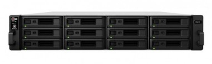 Serveur NAS 12 baies hautes performances évolutif Synology RackStation RS2416RP+ avec alimentation redondante