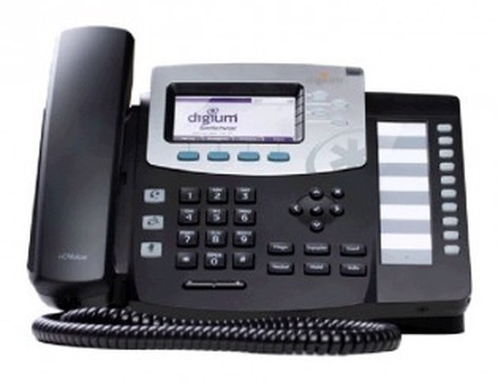 TÉLÉPHONE IP DIGIUM D50 (4 LIGNES ET 10 BLF KEYS)