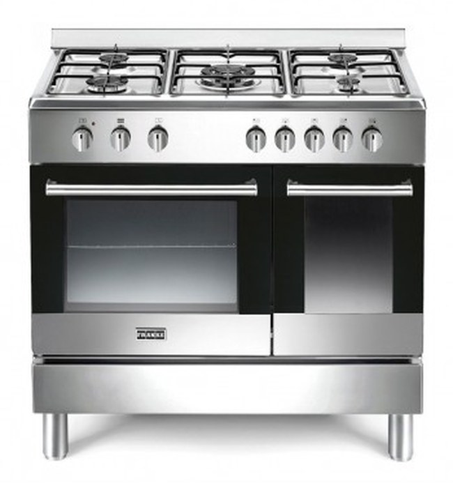 Cuisinière 5 feux cache-bouteille FRANKE FCK96514TCGGBXS 5F