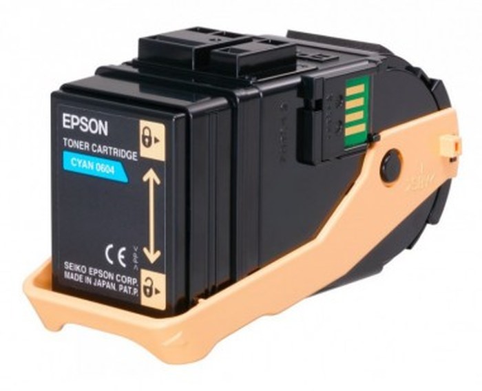 Toner EPSON Cyan Haute capacité (7 500 pages)