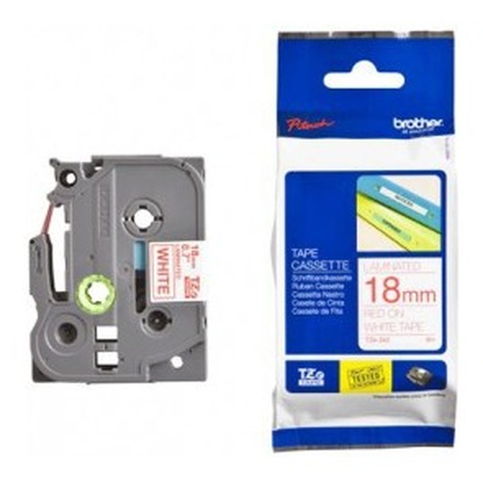 BROTHER Lamine 8m, 18mm Rouge