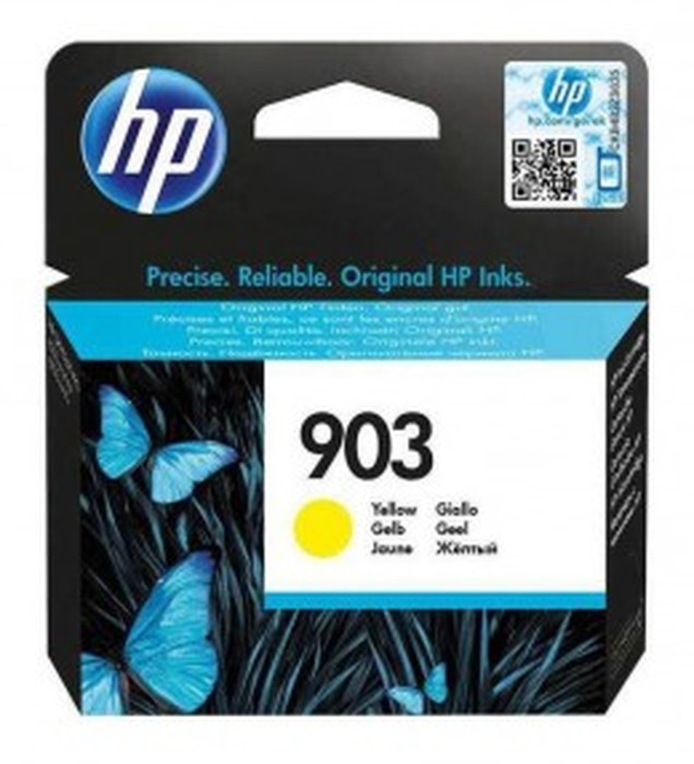 HP 903 Yellow Original Ink Cartridge (T6L95AE)