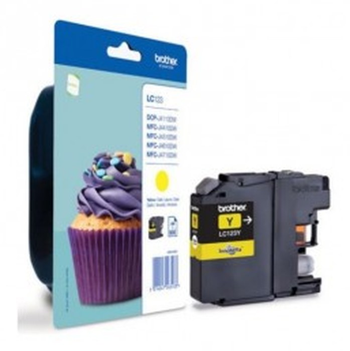 Cartouche brother LC123Y YELLOW