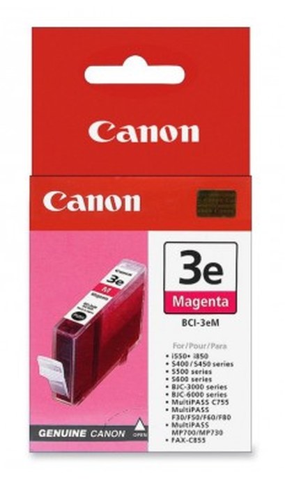 Cartouche d'encre d'origine Magenta Canon BCI-3eM