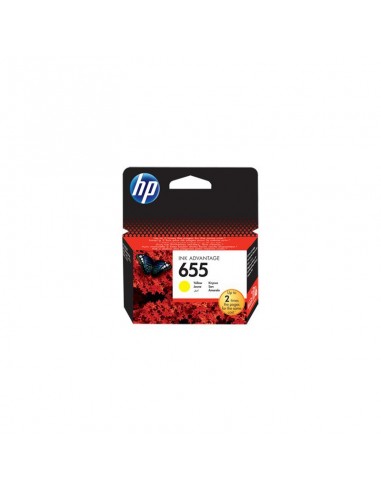 Cartouche d'encre jaune HP 655 (CZ112AE)