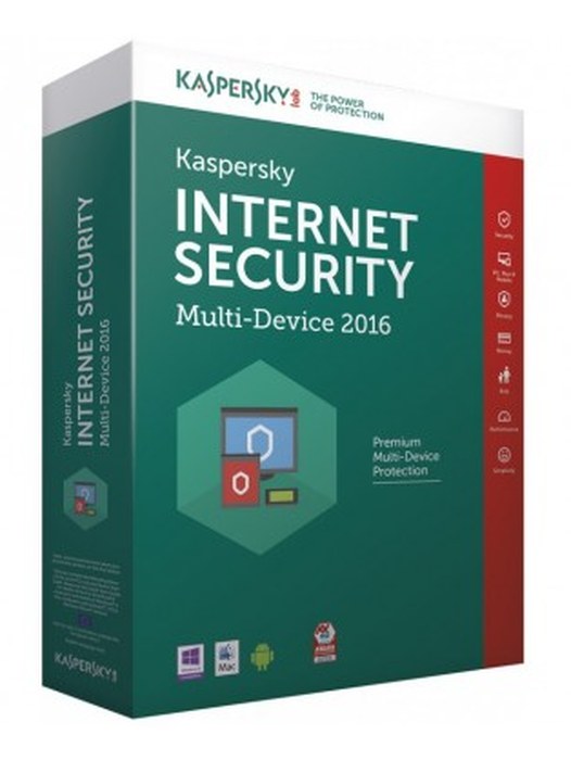 Kaspersky Internet Security Multi-Device 2016 - 10 Postes (pour PC, Mac et Android)