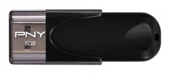 Clé USB PNY Attaché 4 2.0 8GB (FD8GBATT4-EF)