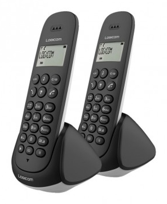 telephone fixe logicom aura 250 fil - fonction mains libres