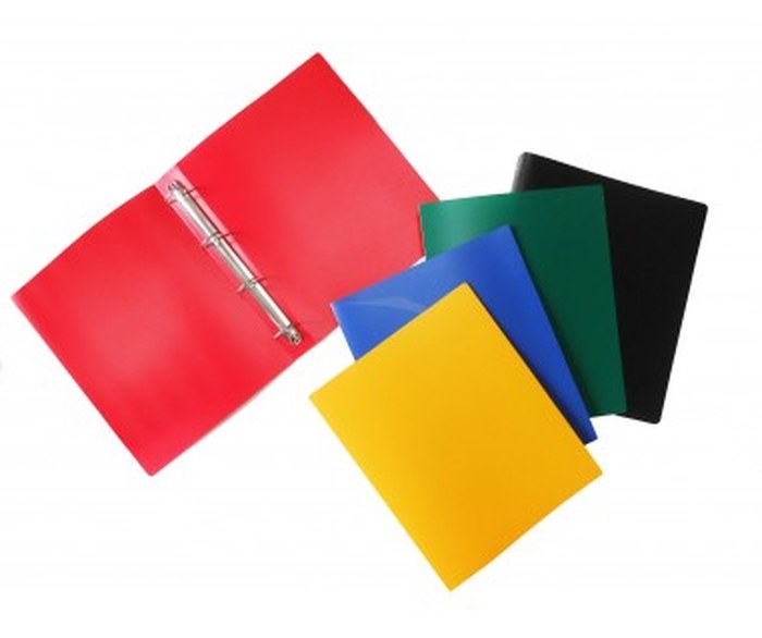 CLASSEUR A 4 ANNEAUX LAUREAT - EN POLYPRO - 700 Microns - A4 - DOS 4 CM - LOT DE 20 CLASSEURS