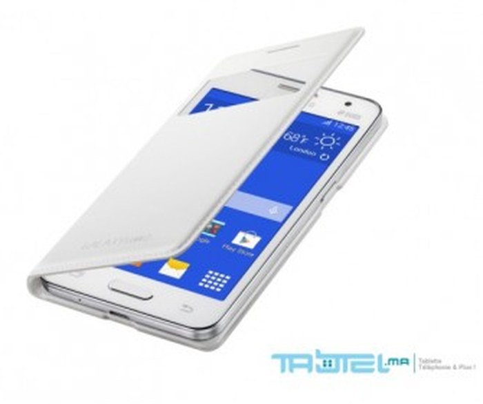 S View Cover de protection pour Samsung Core 2 - Blanc