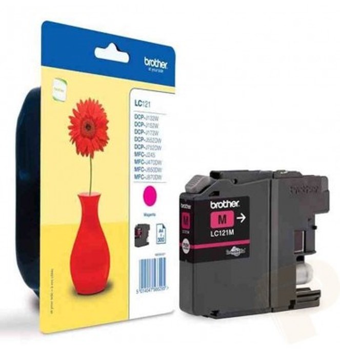 Cartouche brother LC121M MAGENTA