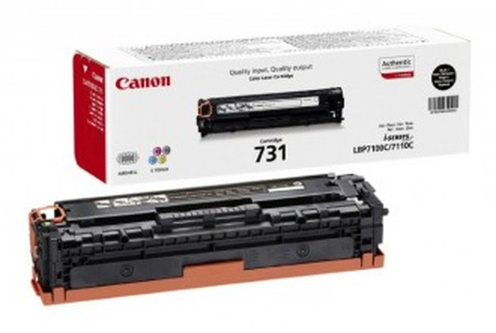 Cartouche de toner Canon 731 Noir - 1400 Pages