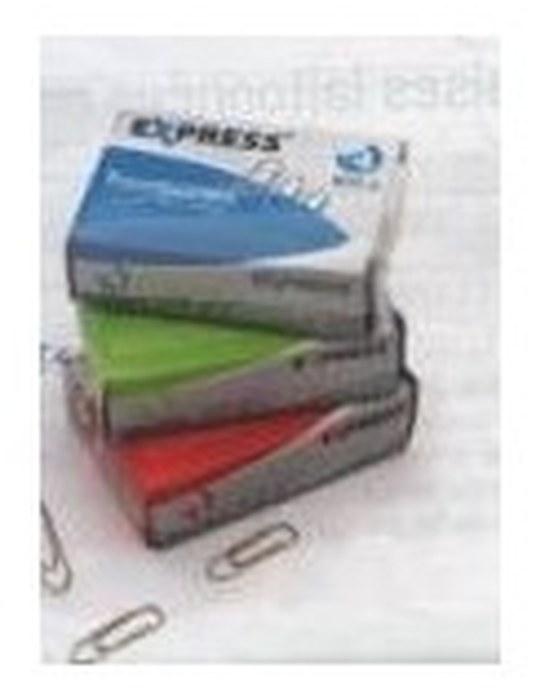100 TROMBONES BOUT CHEVRON - EXPRESS - N° 2 - 26 mm - lot de 10 boîtes