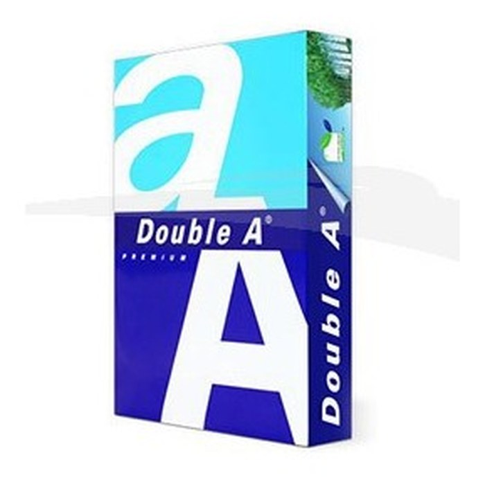 5 RAMETTES DE PAPIER BLANC - DOUBLE A - A3 - 80 g - ramette de 500 feuilles