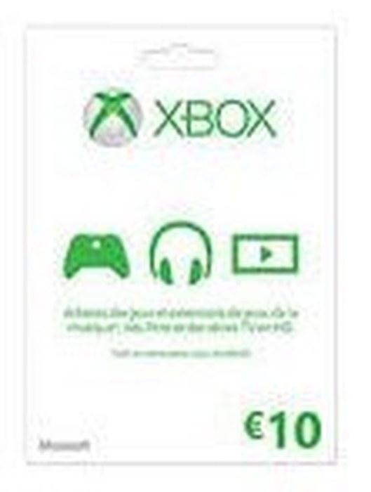 XONE CARTE LIVE 10 EUROS