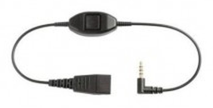 Câble Jabra Gn Netcom pour les téléphones Alcatel série 8 et 9 - jack 3,5 mm