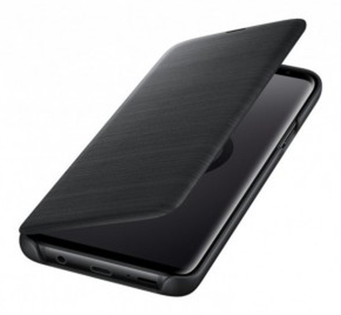 Étui Samsung LED View pour Galaxy S9+ (EF-NG965PBEGWW)