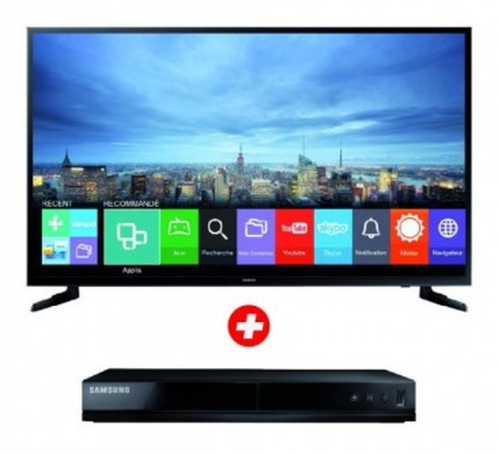 TELEVISEUR SAMSUNG 40\" SMART 4K + DVD