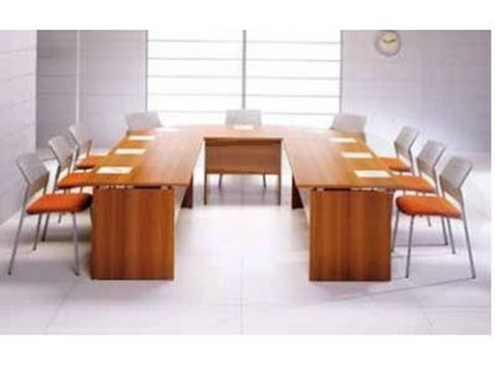TABLE DE RÉUNION MODULAIRE - EN BOIS